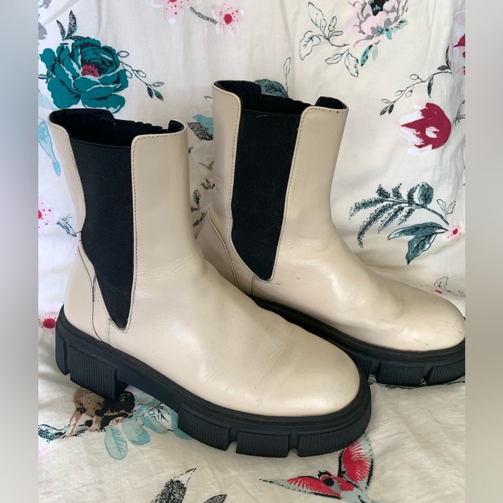 Zara pull on boots